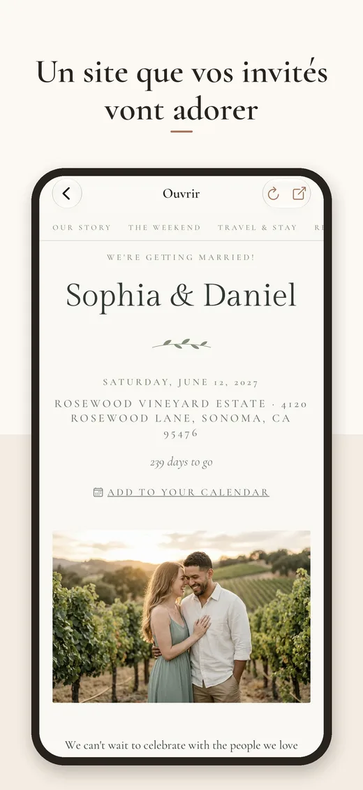 Site de mariage